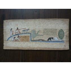 papyrus genummerd Egyptisch Museum Art Paintings Cairo 28x13