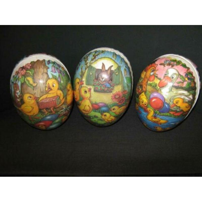 Paaseieren karton / candy containers 20 stuks