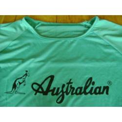 Nieuw groen Australian sportshirt, maat L