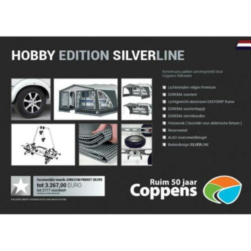 Hobby De Luxe 440 SF 2020 SILVERLINE SUPER COMPLEET