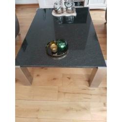 rvs geborstelde salontafel