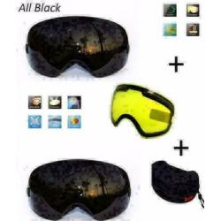 Skibril Snowboard bril + extra verwisselbare lens + box new!