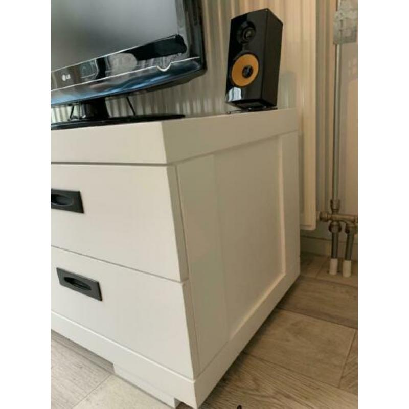 TV MEUBEL / wit / 2 lades
