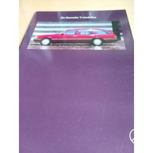 1990 Mercedes w124 stationcar T modellen 200 300 óók kleuren
