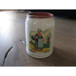 leuk oud mini bierpulletje van Volendam Holland