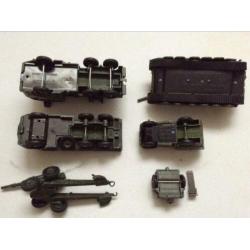 Dinky Toys militaire voertuigen