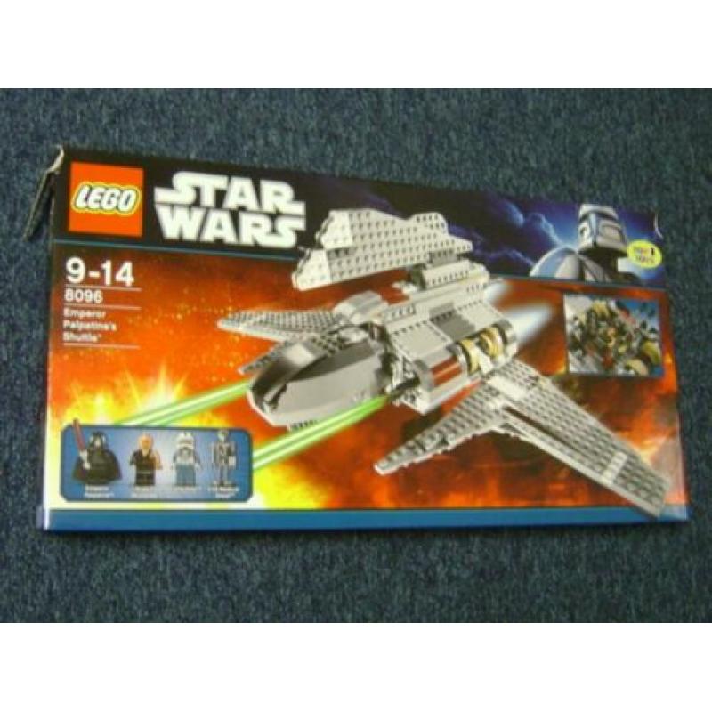 Lego Star Wars vintage 8096 Palpatine's Shuttle uit 2010!