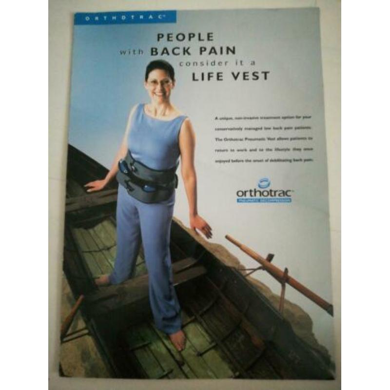 Lage rugpijn? Orthopedisch vest