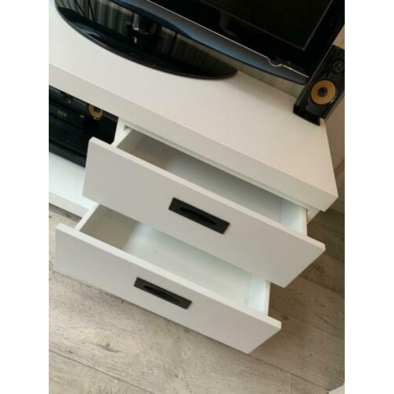TV MEUBEL / wit / 2 lades