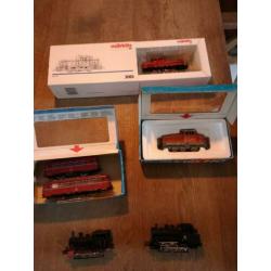 Complete treinset rails locs en veel wagons