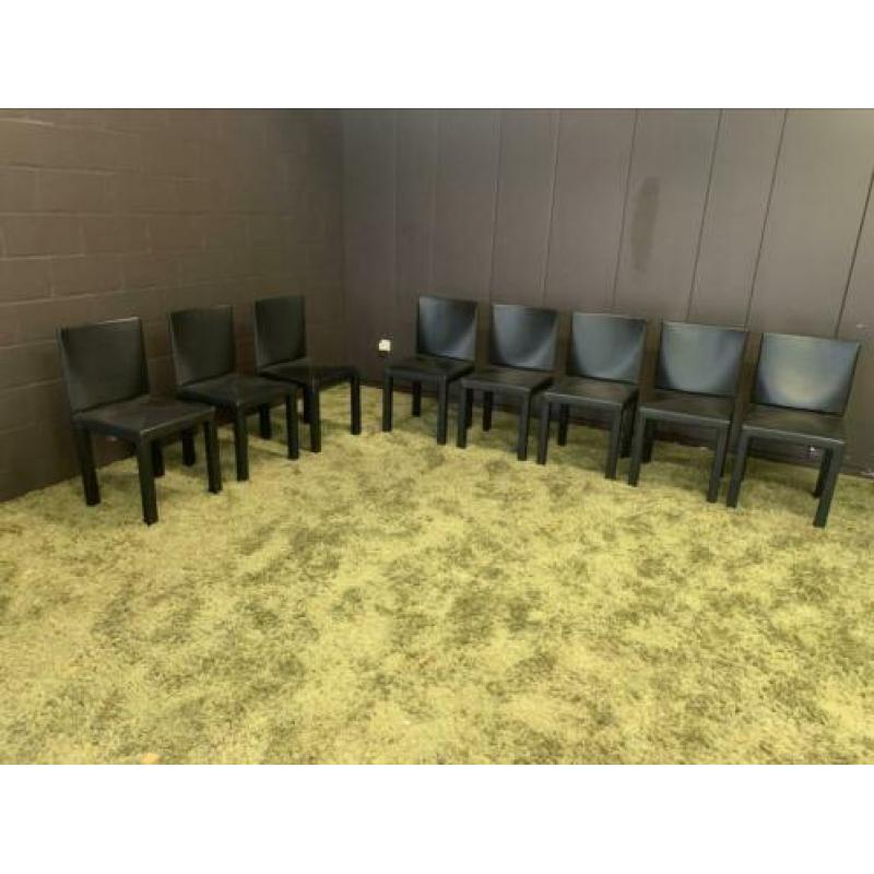 B&B italia Maxalto 'Arcadia' stoelen 8 stuks