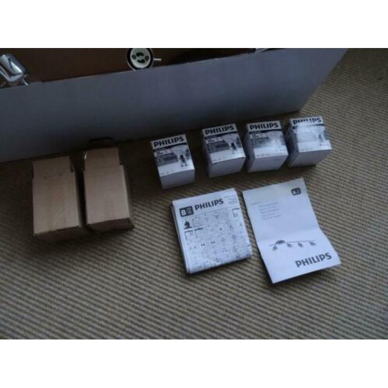 Philips myLiving plafon spotlamp + lampjes, verpakking e.d