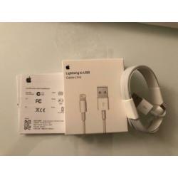 Originele Apple lader en evt ook adapter