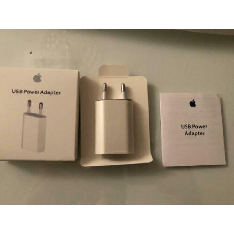 Originele Apple lader en evt ook adapter
