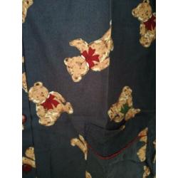 Dames pyama maat L blauw dessin nieuw.