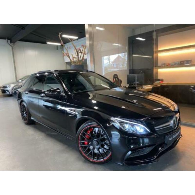 Mercedes-Benz C-klasse 63 AMG S Night Pano Nieuwstaat 1e Eig