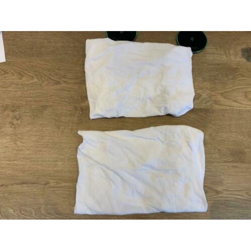 2 hoeslakentjes voor wiegje, flanel, Hema, NIEUW!!