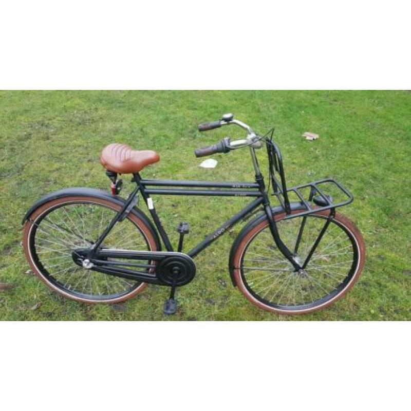 In nieuwe staat transporter herenfiets aldo