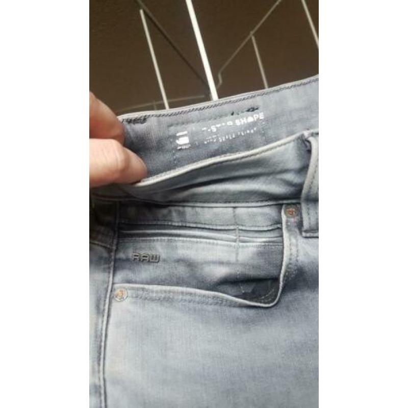 G-star broek, gedragen. Maat 30x32
