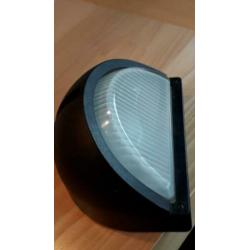 Nieuwe zwarte  prisma type polo binnen / buitenlamp made in