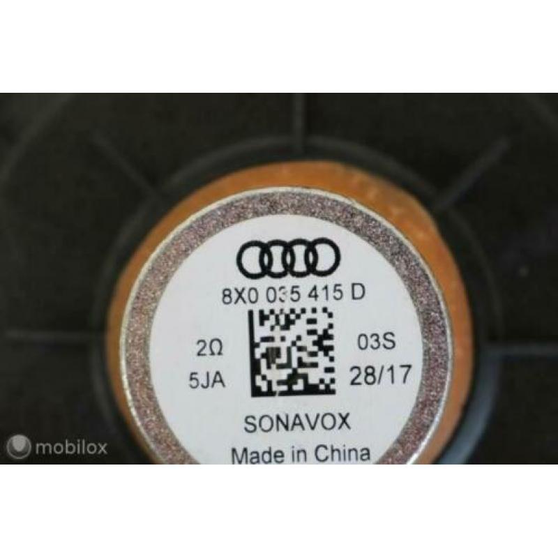 Midden / lage tonen luidspreker Audi A1 8X 8X0035415D
