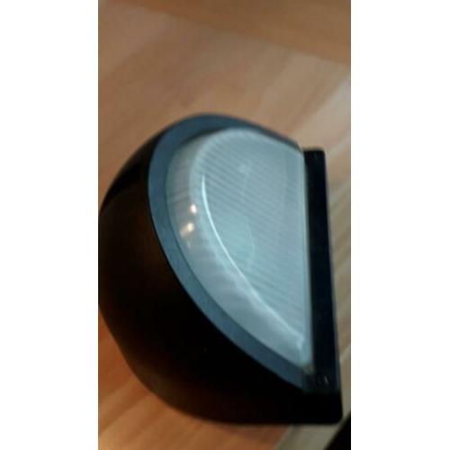 Nieuwe zwarte  prisma type polo binnen / buitenlamp made in