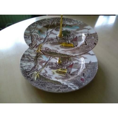 engelse grindley sunday morning etagere en taartschaal
