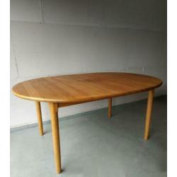 Deense jaren 60 eettafel Moller gemerkt Gudme Denmark
