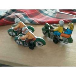 Blikken motortjes 3 st 11 cm
