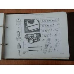 Terberg SF 1200 vrachtwagen pickup truck 1960 onderdelenboek