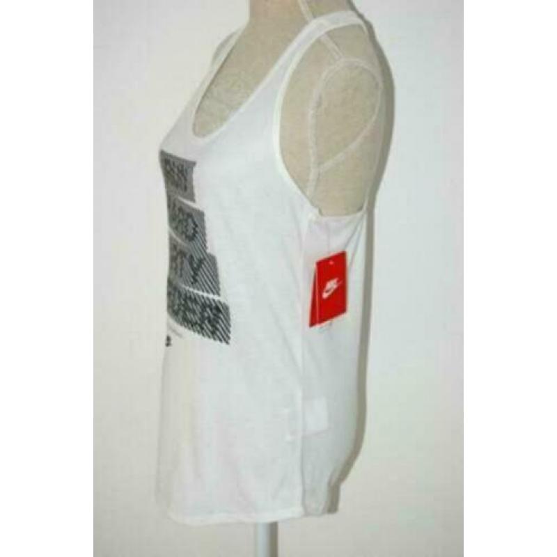 NIEUWE NIKE, DRI FIT GLOW IN THE DARK tee, wit, Mt. L