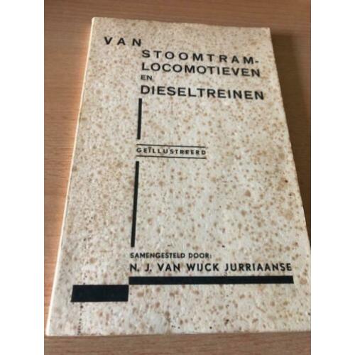 Boek Stoomtramlcoomotieven en treinen