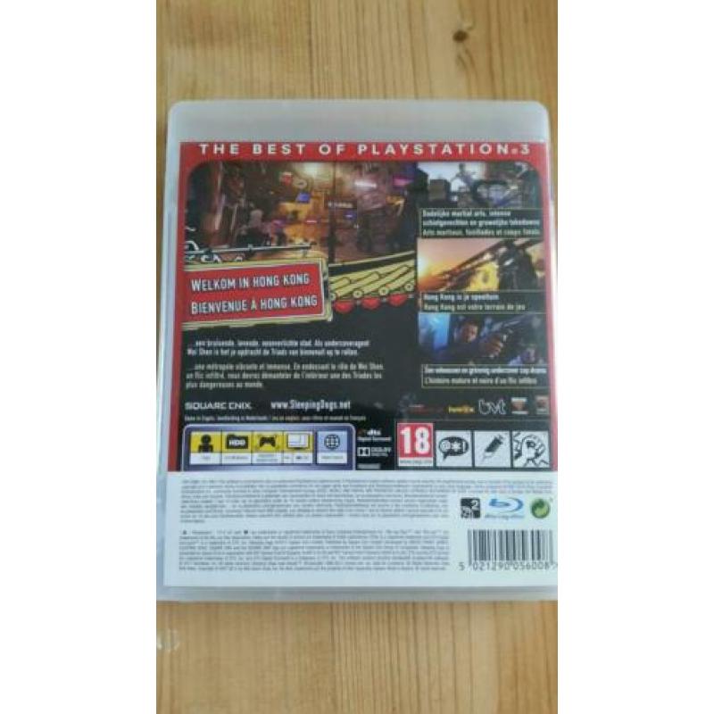 Playstation 3 game sleeping dogs een undercover cop drama