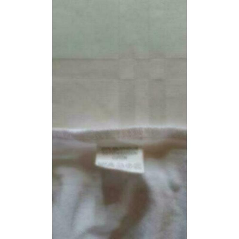 Witte top met glitters
