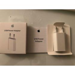 Originele Apple lader en evt ook adapter