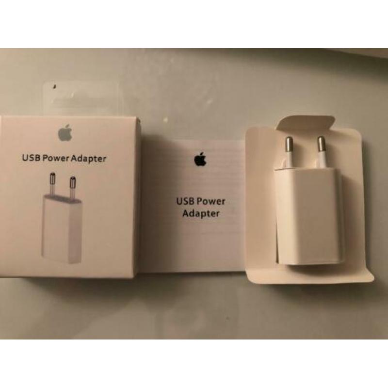 Originele Apple lader en evt ook adapter