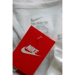 NIEUWE NIKE, DRI FIT GLOW IN THE DARK tee, wit, Mt. L