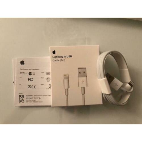 Originele Apple lader en evt ook adapter
