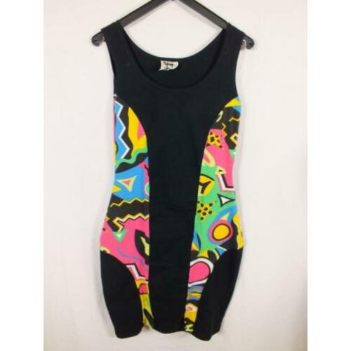 Gave jaren '70 jurk.Mt XS/S.Merk Nita