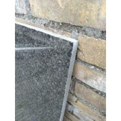 Graniet blad / plaat d. grijs 120 x 56 x 2 cm, natuursteen