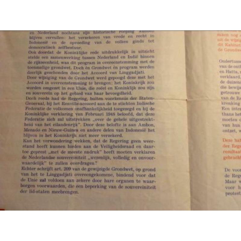 Manifest Ned. Indie 1949