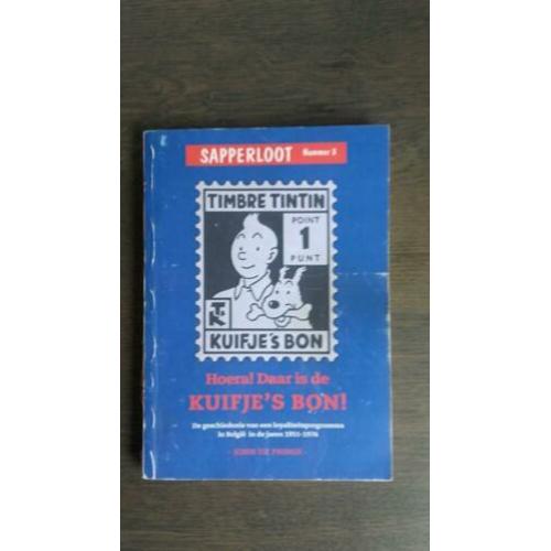 KUIFJE. Hoera daar is de Kuifje 's bon. Sapperloot 3