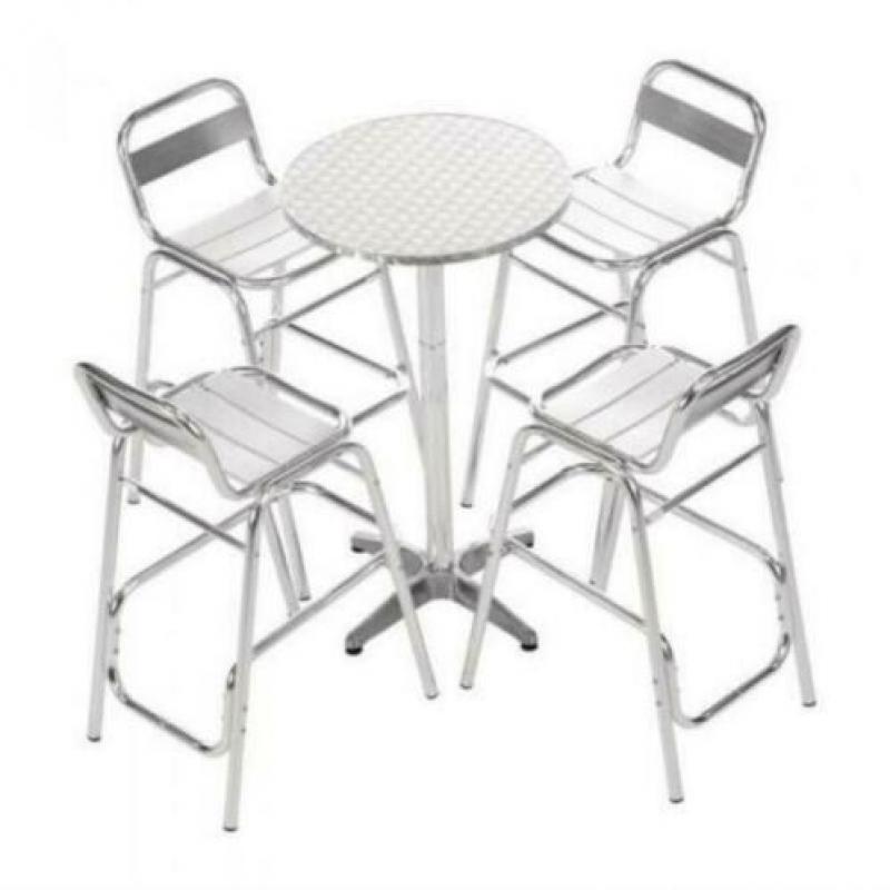103x Aluminium barkrukken | terras barkuk | horeca kruk 240