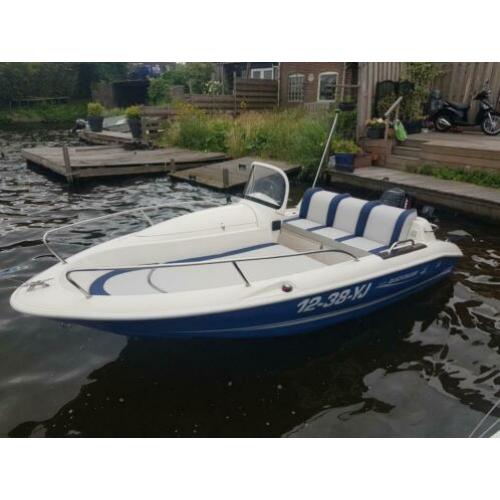 Console boot Quicksilver 425 met 40pk 2takt