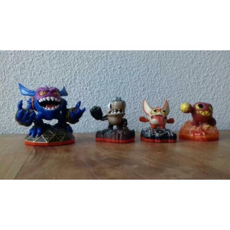 skylanders trap team, spel (Wii), portal, 16 skylanders