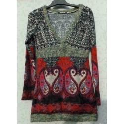 PUNKYFISH veelkleurig tuniek mt S