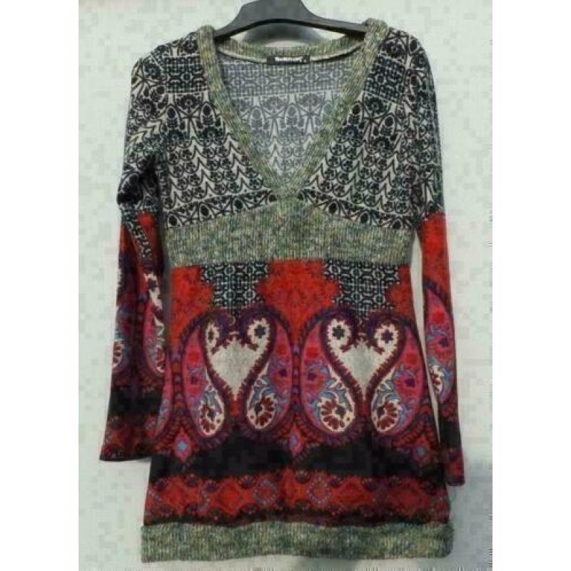 PUNKYFISH veelkleurig tuniek mt S