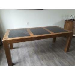 Eiken houten tafel