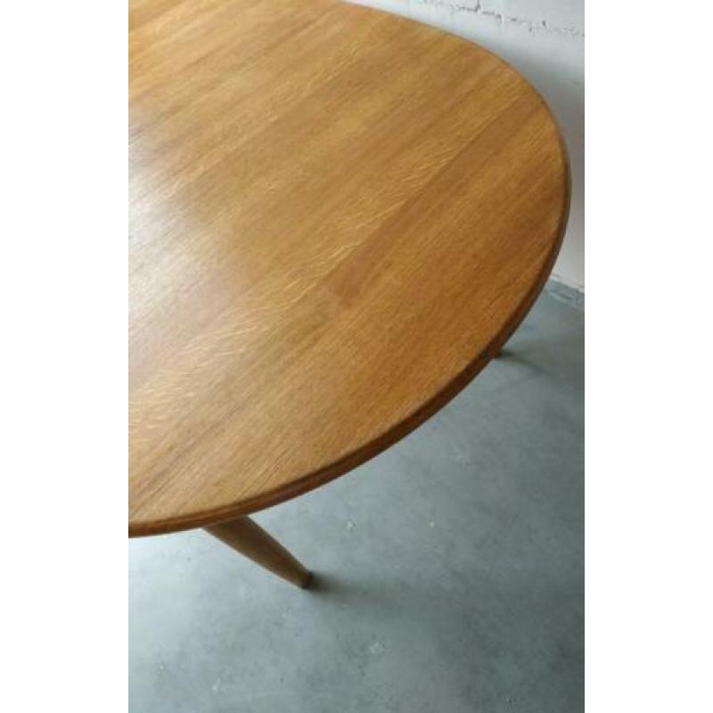 Deense jaren 60 eettafel Moller gemerkt Gudme Denmark