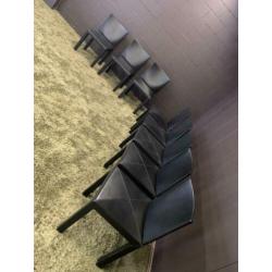 B&B italia Maxalto 'Arcadia' stoelen 8 stuks
